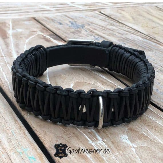 Hundehalsband aus Leder, Original Knoten-Halsband