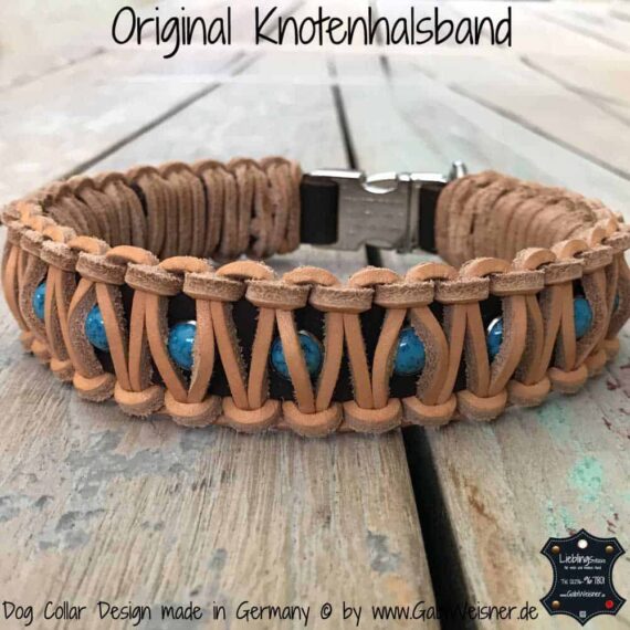 Indianer Halsband mit Tuerkisen