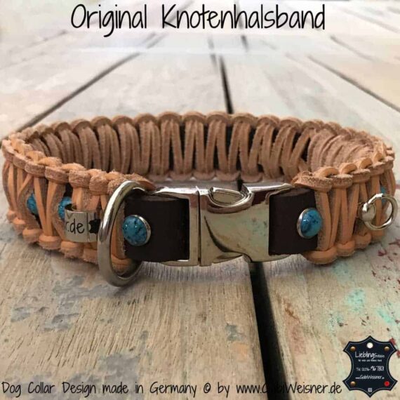 Indianer Halsband mit Tuerkisen
