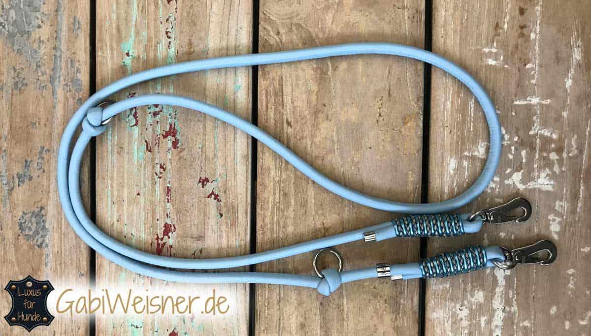 Hundeleine Nappaleder 8 mm Hundeleine Nappaleder 8 mm rund genäht