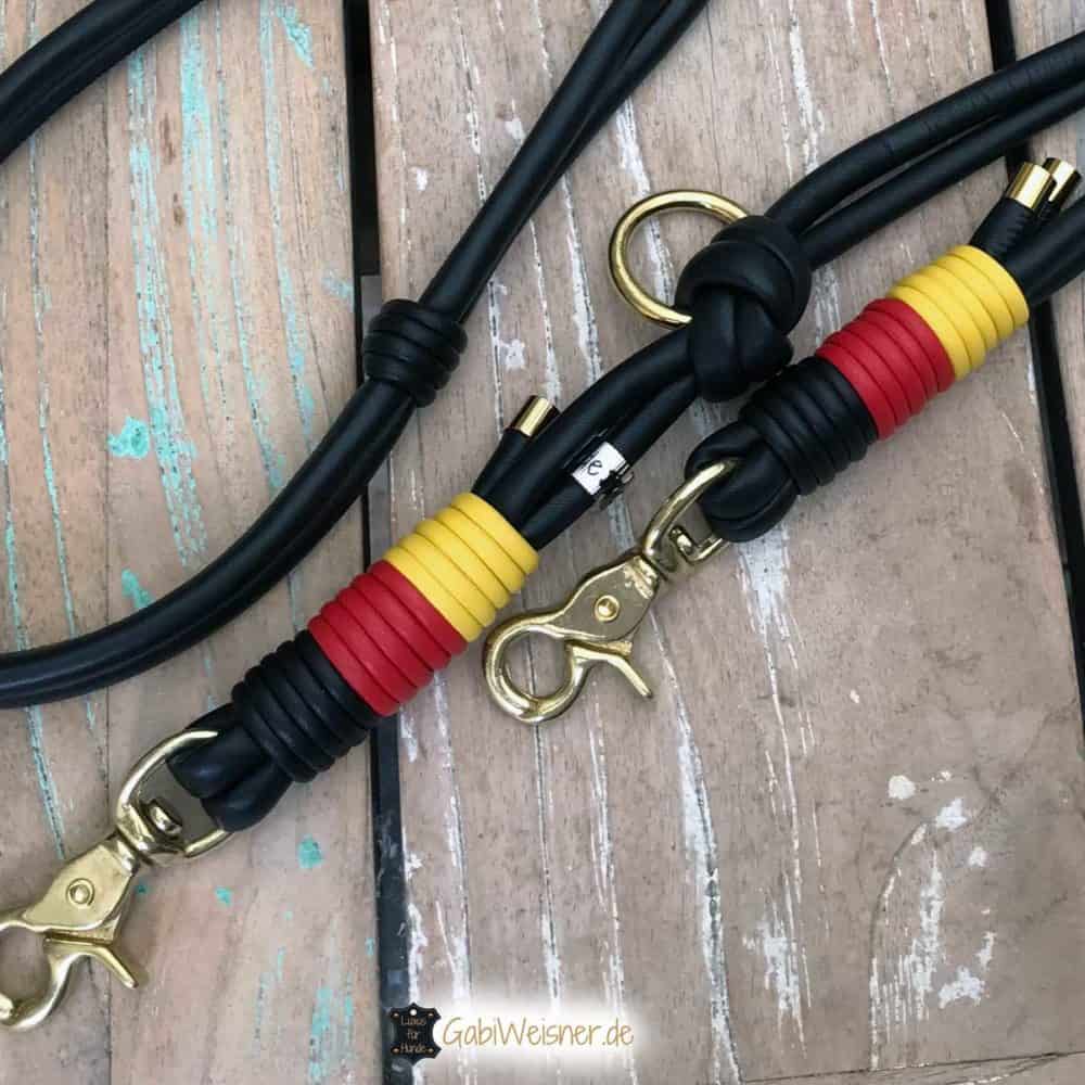 Buckle Down Hundeleine Mit Deutschlandflagge – 6 Fuß (ca. 1,8 M) Lang, 1/2 Zoll Breit, Aus Robustem Polyester