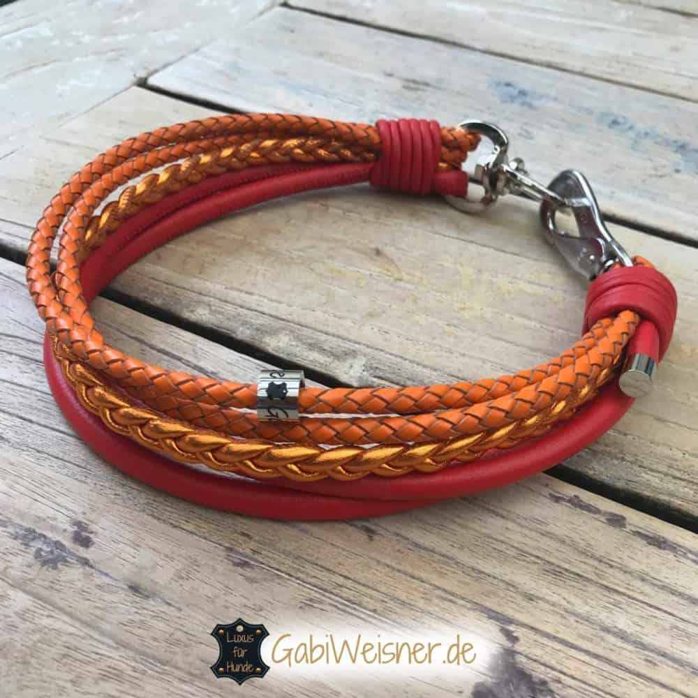 Hundehalsband Mit Strass & Schleife – Weiches Leder, Inkl. Leine, Für Kleine Hunde & Welpen