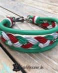 Newtensina Hundehalsband & Leine Set – 3-teilig Mit Strass & Krone, Für Kleine Hunde, Rot, Größen XXS Bis M