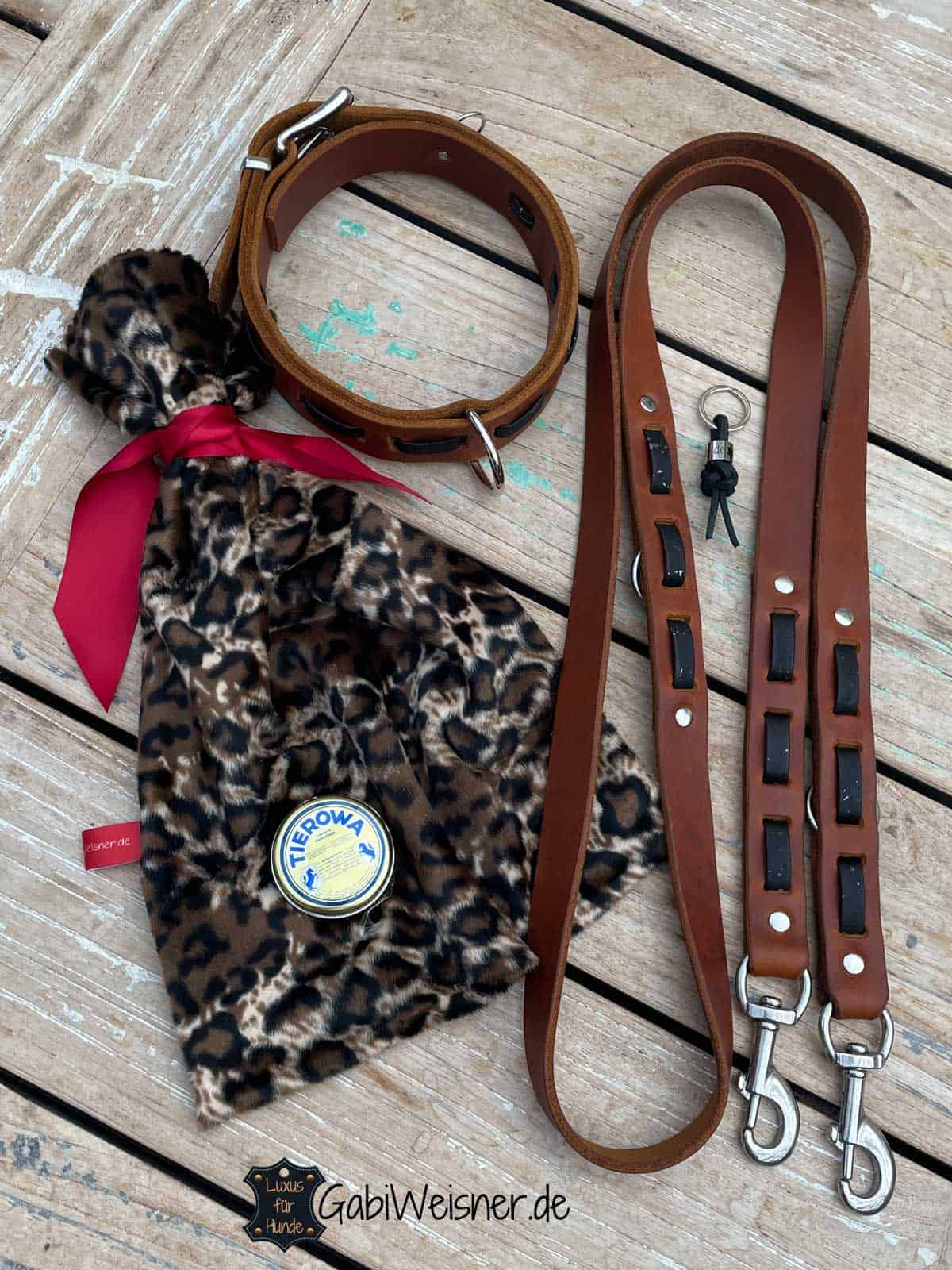 Hundehalsband & Leine Aus BioThane – Fuchsia, Für Kleine Hunde (30–35 Cm)