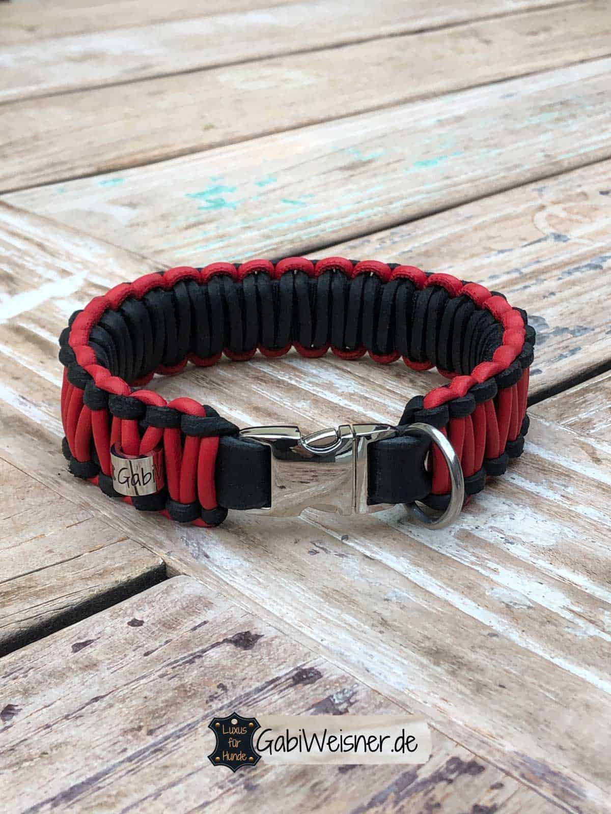 Joytale Welpenhalsband,Hundehalsband für Kleine Hund,Reflektierend Halsband Hund Gepolstert Hundehalsband Breit Rot