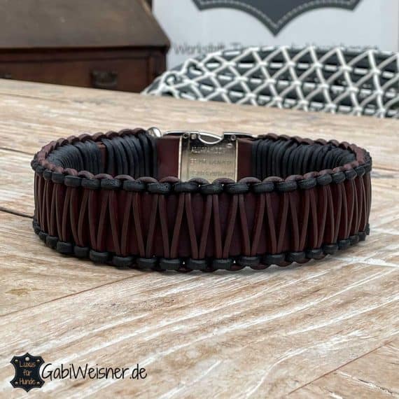 Hundehalsband 4 cm breit.