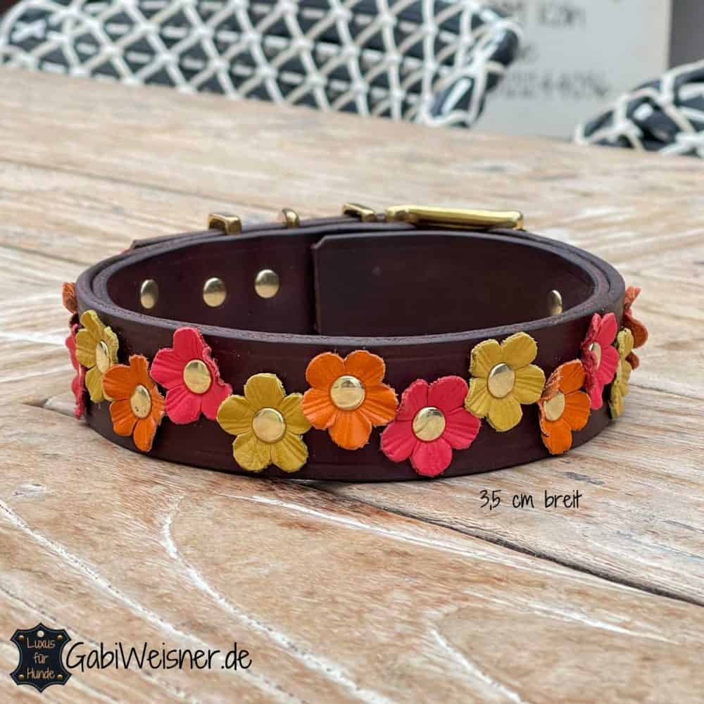 Brute Strength Leder Hundehalsband - Braun, XL Für 56-63 Cm Halsumfang, Gepolstert