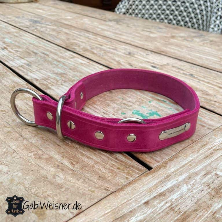 Shires Digby & Fox Hundehalsband Tweed – Für Windhunde & Lurcher, Größe S, Mit Lederfutter