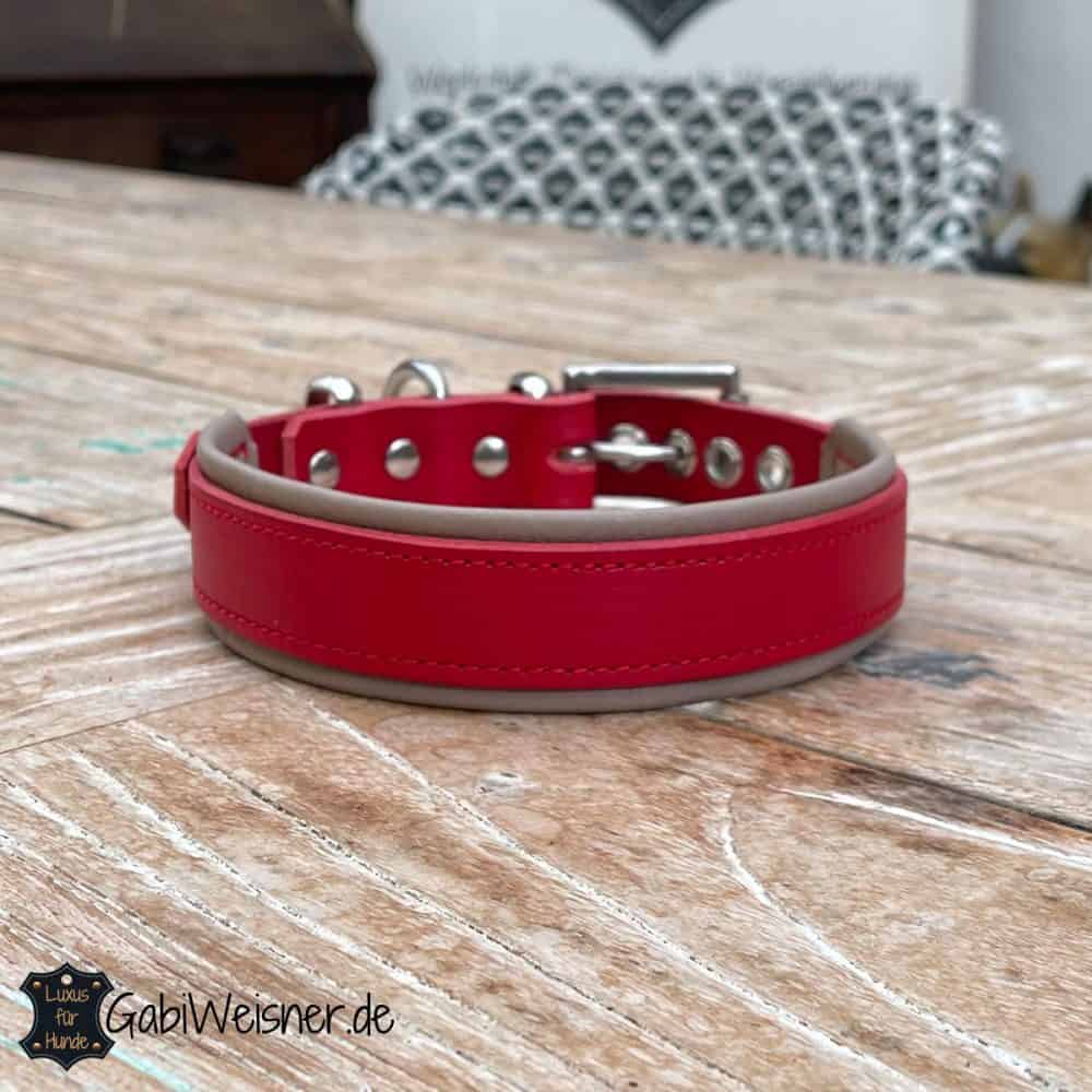 Hundehalsband Aus Leder Mit Nappaleder Unterlegt 3 4 Cm Breit hundehalsband-aus-leder-mit-nappaleder-unterlegt-3-4-cm-breit