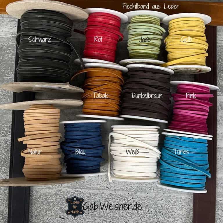Hundehalsband Aus Leder – Schwarz Mit Kegelnieten, 70cm X 50mm, Wildleder-Innenfutter