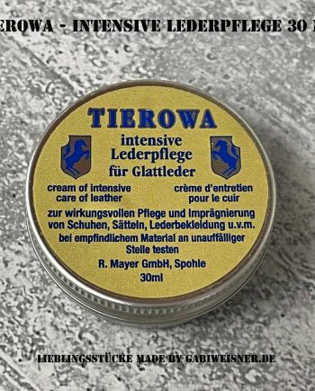 Lederfett TIEROWA - intensive Lederpflege 30 ml