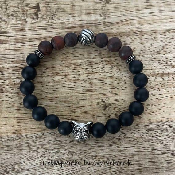 Perlenarmband French Bully