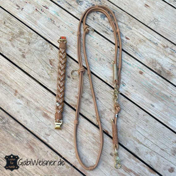 Edles Hundehalsband SET für kleine Hunde