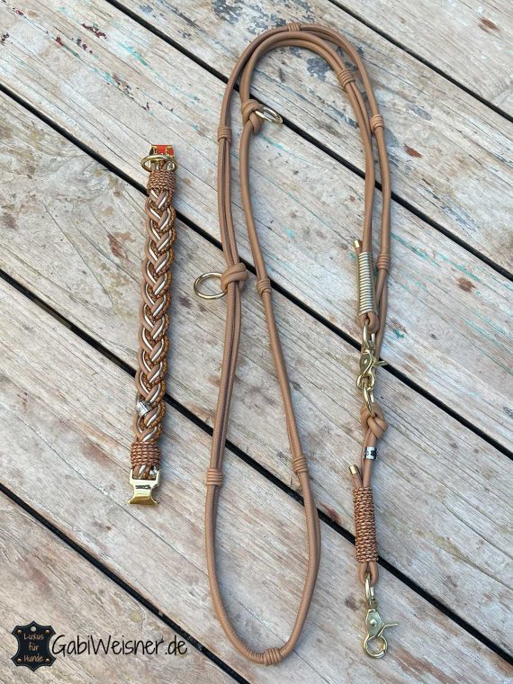 Edles Hundehalsband SET für kleine Hunde