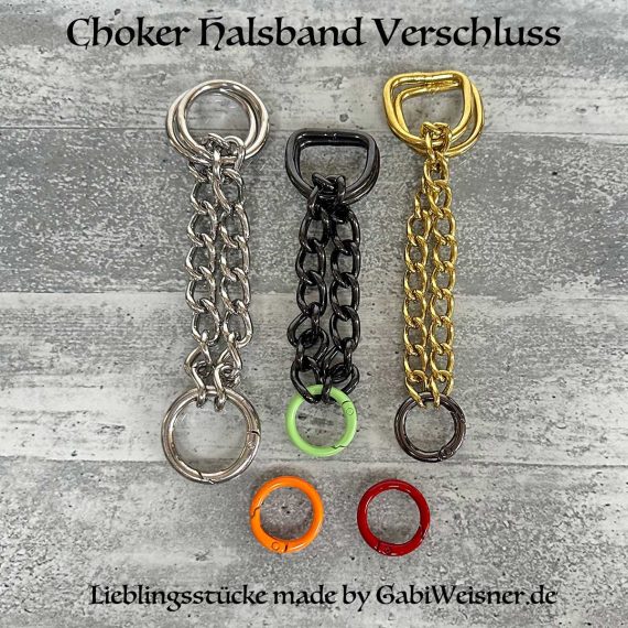 Choker Halsband-Verschluss