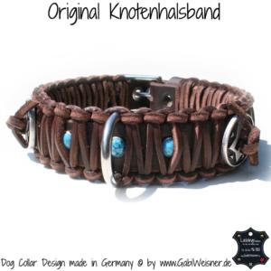 Indianer Halsband für große Hunde