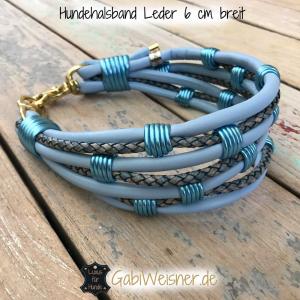 Hundehalsband-Leder-6-cm-breit