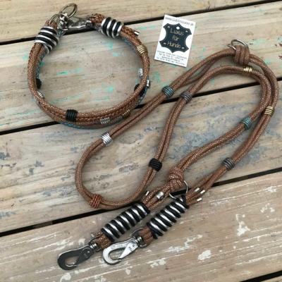 Hundehalsband-Leder-Rochen-Hundeleine-1
