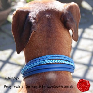 Hundehalsband-Ledermix-mit-Zugstoppkette-3