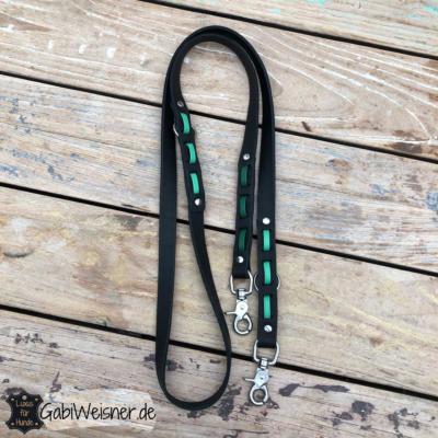 Hundeleine-Leder-2-cm-breit