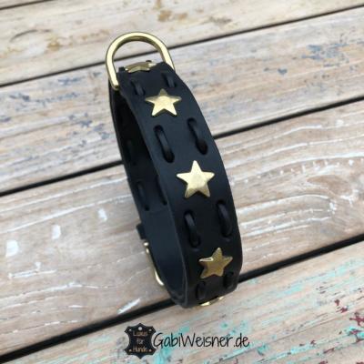 Lederhalsband-mit-Sternen-und-Messing-Beschlag-3cm-breit