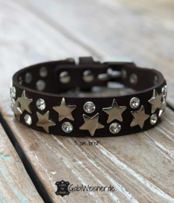 hundehalsband-leder-kleine-hunde-sterne-strass-swarovski-3
