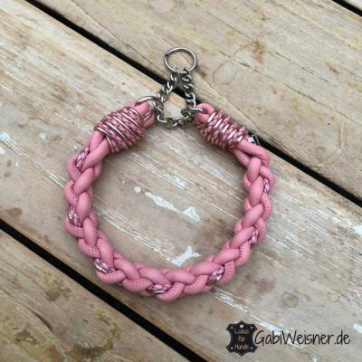 hundehalsband-leder-rund-rosa-2