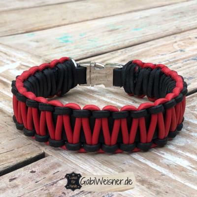 hundehalsband-mit-klickverschluss-leder-3-cm-breit-rot-schwarz