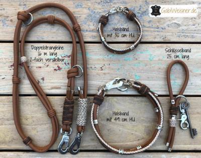 hundehalsband leine schlüsselband set 1 (1)